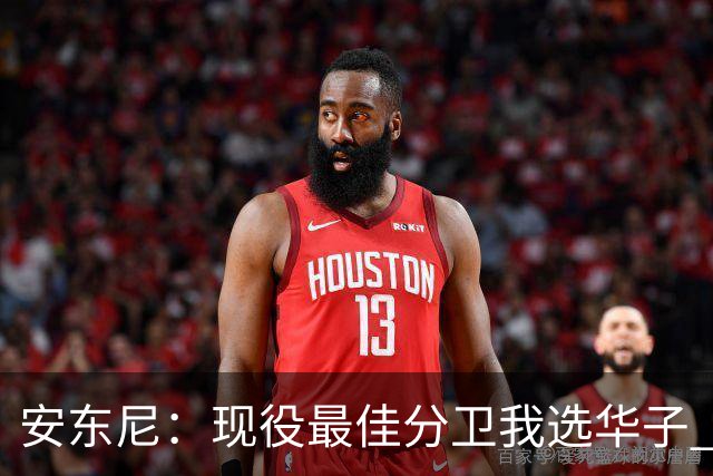 安东尼：现役最佳分卫我选华子 他还年轻&有很大提升空间