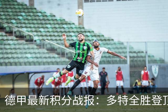 德甲最新积分战报：多特全胜登顶，不莱梅奇迹逆袭，美因茨4-3险胜